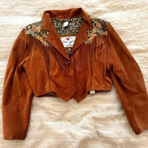 Vera Pelle Jackets Coats A Vintage Cowboy Leather Jacket